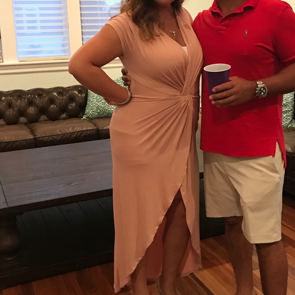 Dusty Rose Colored Dress - Picture 5 of 5